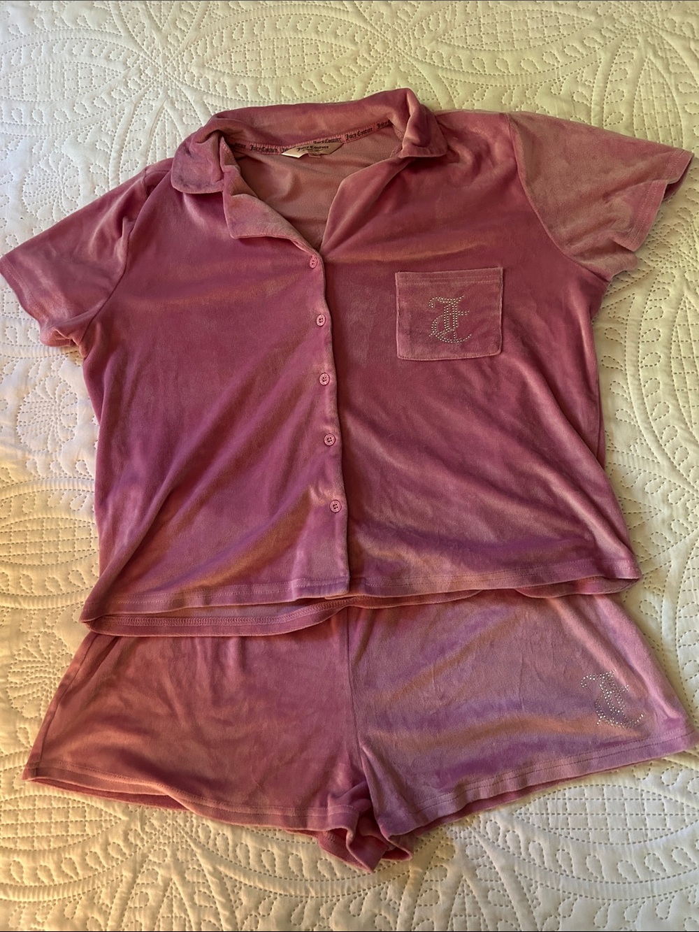 Juicy Couture Velour Pajama Set